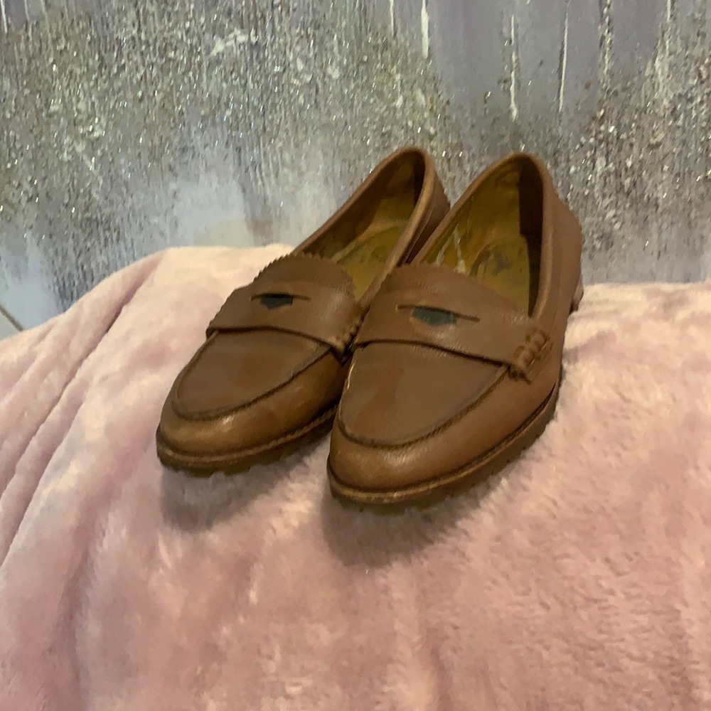 Coach penny loafers
